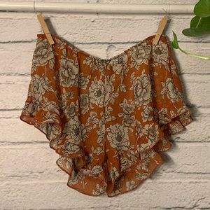 Brandy Melville Ruffle Shorts